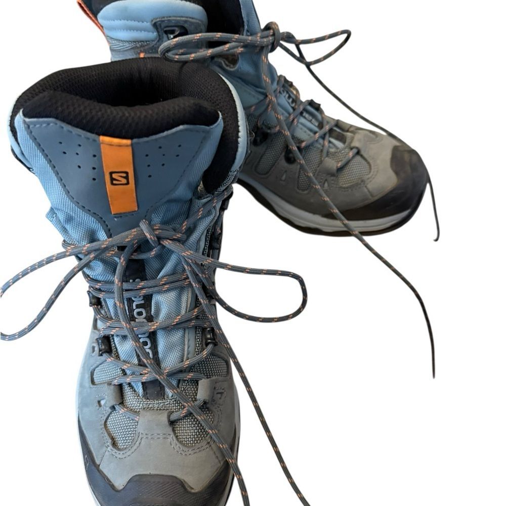 Salomon Women's Blue and Black Athletic Shoes Gorpcore